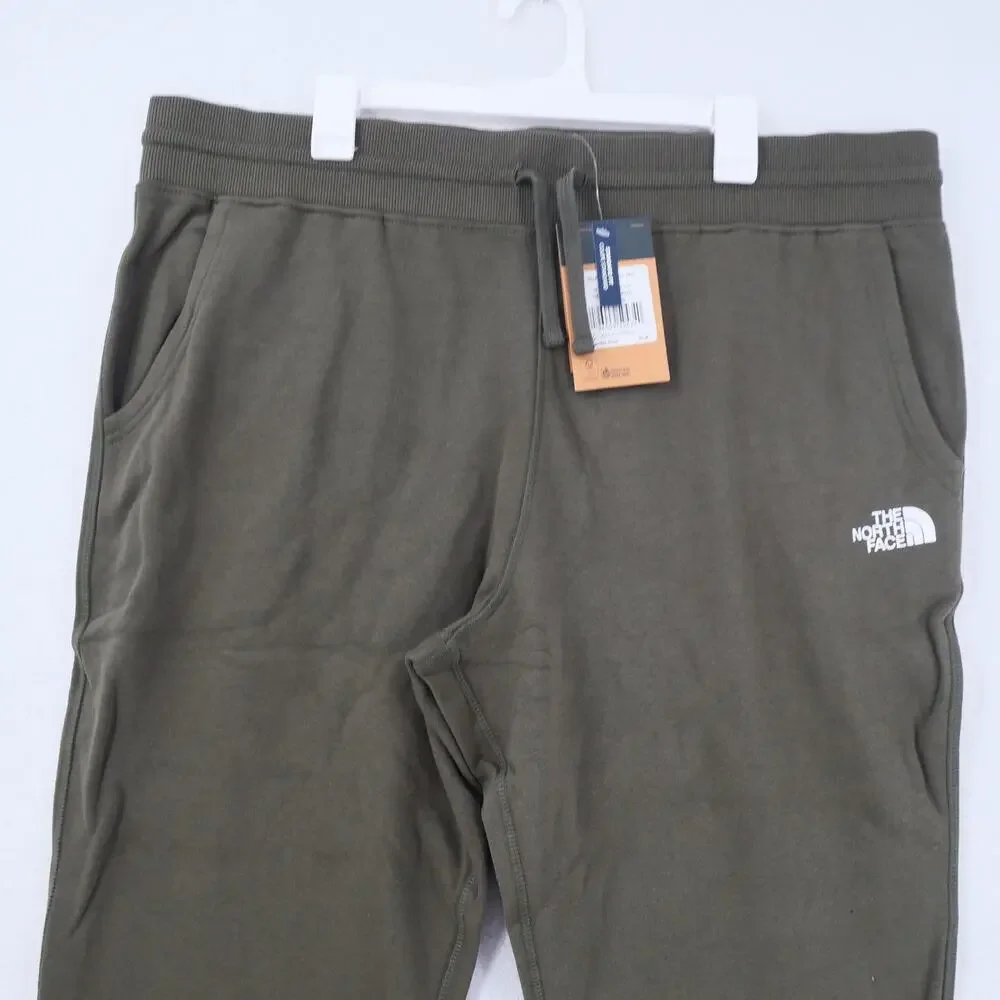 NEW The North Face Half Dome Joggers Pants Taupe Green Men's XXL
